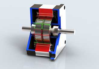 Servo motor system is robust and low-cost